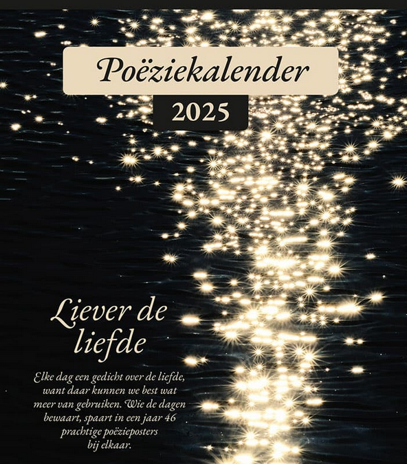 Poëziekalender 2025 – Liever de liefde