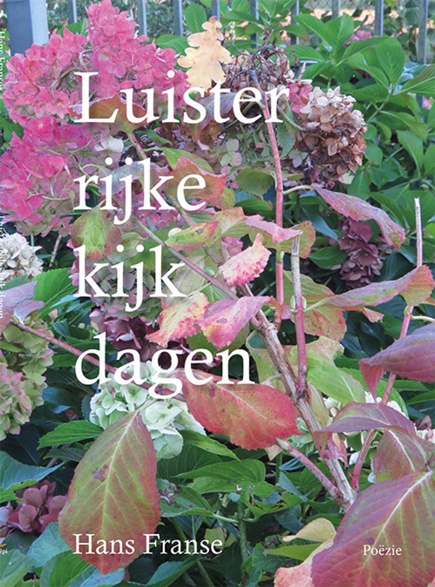 Hans Franse - Luister rijke kijk dagen