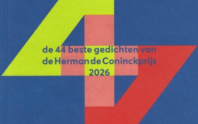 Bloemlezing – de 44 beste gedichten van de Herman de Coninckprijs 2026.